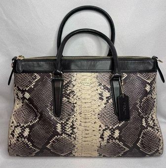 Coach Snakeskin Satchels