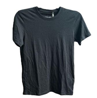 Everlane The Organic Cotton Crew Short Sleeve TShirt Black Size Small Large  - $22 New With Tags - From Shop