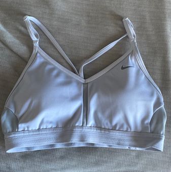 Nike Dri-Fit Indy Sports Bra White Size M - $15 (50% Off Retail) - From  Kenna