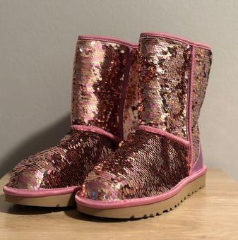 Women's Classic Short Sequin Boot