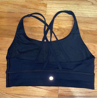 Lululemon Energy Long Line Bra 8 Black - $40 - From Sofia