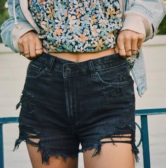 AE Denim Mom Shorts