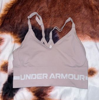 Under Armour Compression Sports Bra Pink Size XS - $7 - From Ivy