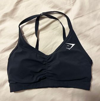 Gymshark Ruched Sports Bra - Black