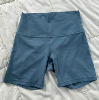 Lululemon Align High-Rise Short 6 Blue - $48 (29% Off Retail