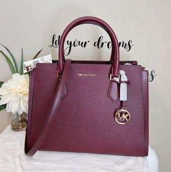 Michael Kors Hope Large Leather Satchel