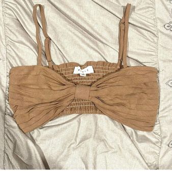 Lane 201 Boutique Crop Top Tan - $15 - From Hannah