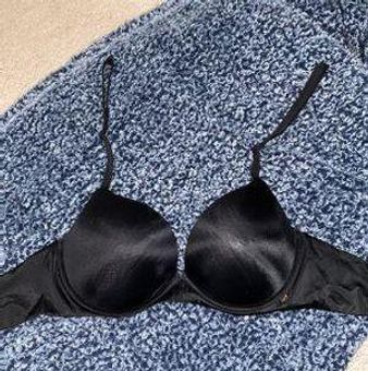 Victoria's Secret, Intimates & Sleepwear, Victorias Secret Very Sexy Push  Up Bra Black Satin And Lace Size 32d