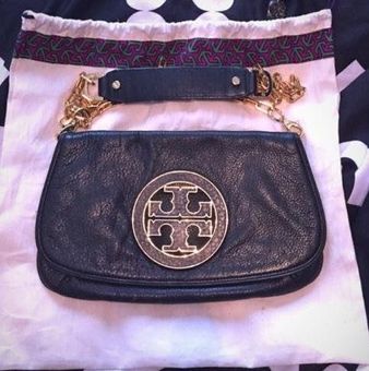 Tory burch clearance gold clutch