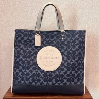 Coach, Bags, New Wtags Coach Denim Tote