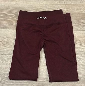 Aurola black cherry leggings XS