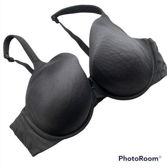 Cacique Womens Bra 46C Black Intuition Full Coverage Underwire Size  undefined - $20 - From Jean