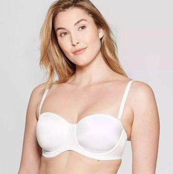 Auden White Bra 40DD Bralette Demi Wire Intimate Lingerie Casual T-Shirt  Tank Size undefined - $14 New With Tags - From Alexis