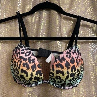 Victoria's Secret, Intimates & Sleepwear, Victorias Secret Leopard Print  Plunge Bra