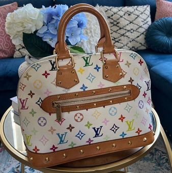 Louis Vuitton, Bags, Louis Vuitton Takashi Murakami Multicolor Speedy Bag  Y2k Vintage Authentic