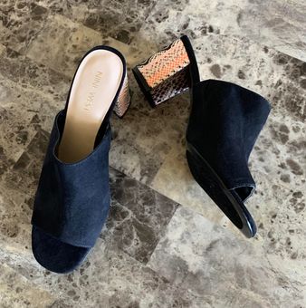 Nine West West Mules Black Size 7 - $25 New With Tags - From Ashley