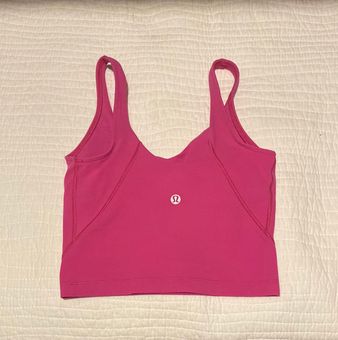 Lululemon Sonic Pink Align Tank Size 4