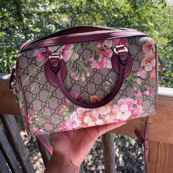 100% Authentic Gucci GG Bloom Boston Bag, Luxury, Bags & Wallets