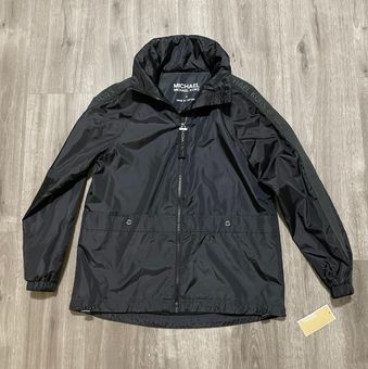 Michael kors deals black windbreaker