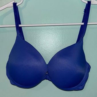 Victoria's Secret PINK Wear Everywhere Underwire Push-Up Blue