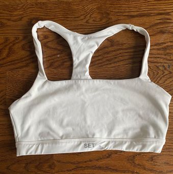 Set Active Sports Bra White Size M - $26 (58% Off Retail) - From Anna