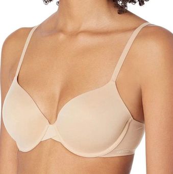 Calvin Klein nude memory foam bra 30dd Tan - $25 - From Rachel