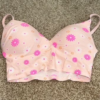  Victorias Secret Pink Loungin Wireless Push Up Bra