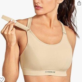 Syrokan velcro adjustable sport bra. Size 46D - $15 - From Yocasta