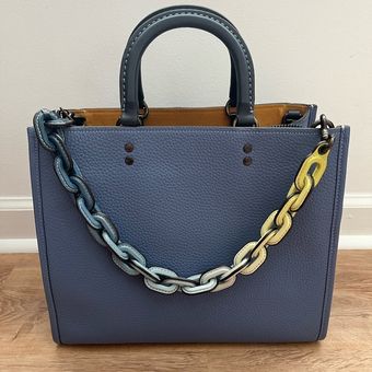 Coach Ombre Leather Chain Strap