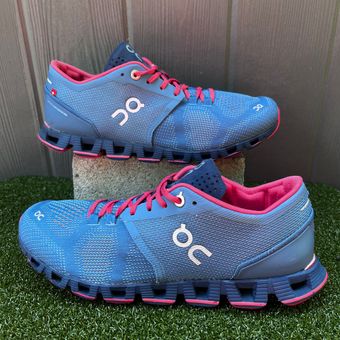 On Running Womens Cloud X Shoes (Lake/Coral)