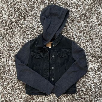 Hollister Co. Black Fleece Jackets