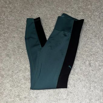 Puma green and black athletic leggings size small - $25 - From Ava