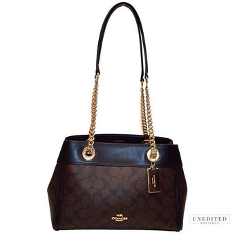 Coach brooke chain carryall sales