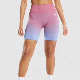 Gymshark Adapt Ombre Seamless Cycling Women's Shorts Rose