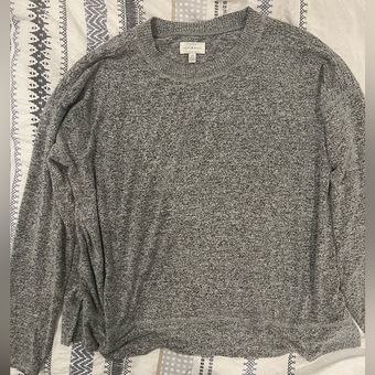 Lucky Brand Crewneck Black Pullover Sweater