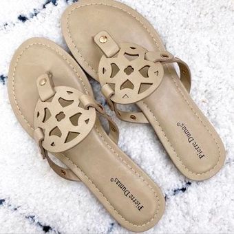Pierre dumas sandals tory burch sales