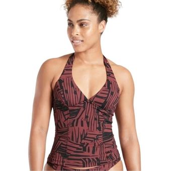 Cache Coeur Manitoba One Piece Maternity Bathing Suit - Sage woman