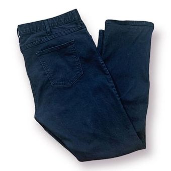 Old Navy Slim Built In Flex Jeans Black Rinse Zip Fly Tapered Leg 40x32  Size 40 - $18 - From Amy