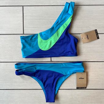 Nike Bikini Set Blue Size M - $21 (77% Off Retail) New With Tags