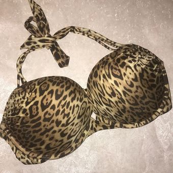 Victoria's Secret, Swim, New Victorias Secret Swim Bombshell Add2cups  Pushup Bikini Top 36b