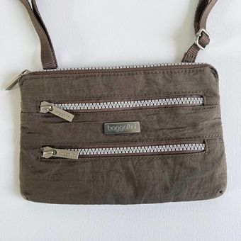 Small Triple Zip Crossbody Bag