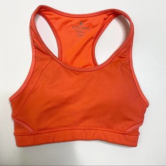 Athleta Double Dare Strappy Sports Bra Coral XXS - $23 - From Rachel