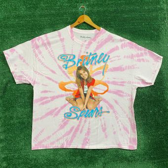 Urban Outfitters Spears Baby More Time Tie Dye T-Shirt Size 3X White - $25 Nestor