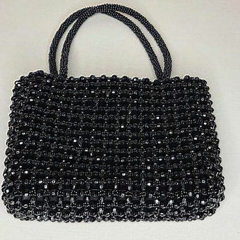 Black and Gold La Regale Ltd. Handbag