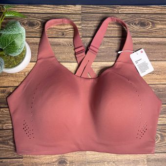 Lululemon AirSupport Bra Size 36DDD NWT Brier Rose/Pink Puff