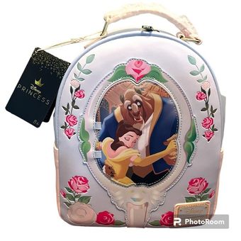 Loungefly Disney Beauty and the Beast Mirror Mini Backpack