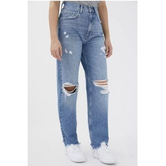 BDG Vintage Feel High-waisted Baggy Jean in Blue