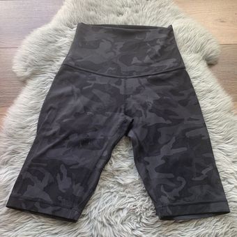 Lululemon Women's 4 Align Super High Rise Short *10 Incognito Camo Multi  Grey Black - $60 - From Kamryn