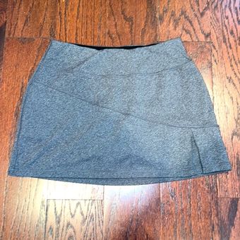 Tek Gear Shapewear Women's Dark Gray Active Skort Skirt Built in