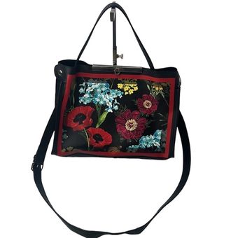 Trendy Satchel Shoulder Bag Faux Leather Nanette Lepore Handbag